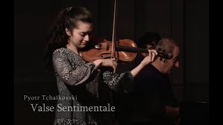 Tchaikovsky  Valse Sentimentale  MarieAude Melliès Itamar Golan [upl. by Reena32]