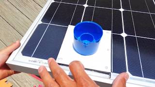 Renogy 100 Watt Solar Panel Test Solar Noon [upl. by Viviane]