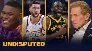 Draymond Green ejected for punching Jusuf Nurkić in Suns win over Warriors  NBA  UNDISPUTED [upl. by Saidnac891]