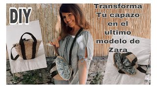 DIY  Este es el último bolso de Zara que puedes hacerte Sin máquina de Coser Hacer cierre capazo [upl. by Yetnom]