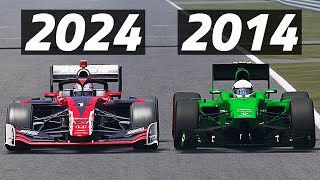 Is A SUPER FORMULA Faster Than The 2014 CATERHAM [upl. by Kellene]