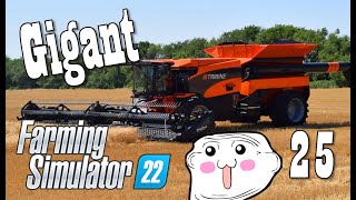 Farming Simulator 22  25G Tribine T1000 [upl. by Yorled]