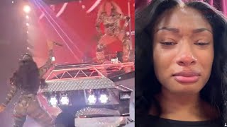 Megan Thee Stallion Cries PostDouble Savage With Bey [upl. by Bathsheb]