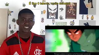 Jhony REACT  O NINJA MAIS FORTE  Rap do Maito Gai  Naruto [upl. by Bernat922]