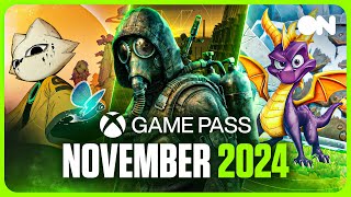 Even More NEW Xbox Game Pass Games in November 2024 [upl. by Liagaba]