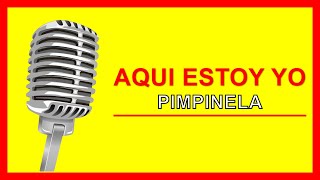 Pimpinela Aqui Estoy Yo KARAOKE VERSION [upl. by Harrison]