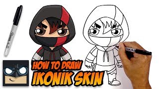 How to Draw Fortnite  Ikonik Skin  StepbyStep Tutorial [upl. by Yboj229]