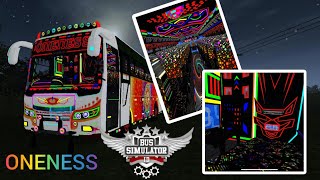 oneness tourist bus bus simularor game play🎮🎮bussid 20💡bussimulatorindonesia bussidmod gaming [upl. by Ahsad501]