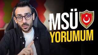 MSÜ Sonrası İzlemeyen Pişman Olur [upl. by Dinnage]