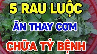 BÁC SĨ MÁCH 5 RAU LUỘC ĂN THAY CƠM BỔ HƠN SÚP YẾN [upl. by Eslehc963]