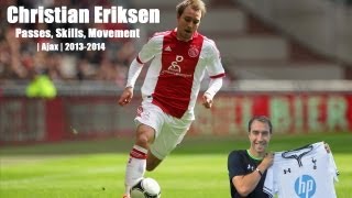 Christian ERIKSEN Passes Skills Movement  Ajax  20132014 [upl. by Waly]