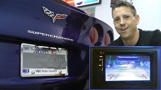 How to install a Reverse Camera on a C6 Corvette [upl. by Ekyt]