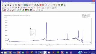 XPS Software  SDP v7  Atom Composition Table  Movie 1451 [upl. by Anela]