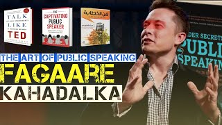 Fagaare Kahadalka  The Art of public Speaking [upl. by Laemsi]