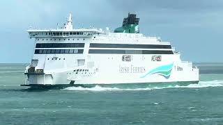 English Channel Dover to Calais by Irish Ferries [upl. by Alemrac]