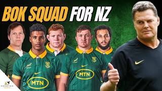 SHOCK CALLS IN SPRINGBOK SQUAD FOR ALL BLACKS  Rassie Erasmus Squad Announcement [upl. by Yelra384]