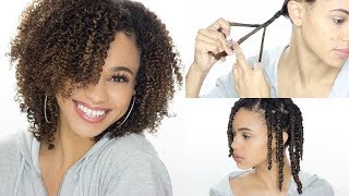 How To 3 Strand Twist Out  Nighttime Routine Detailed [upl. by Pansie]