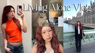 VLOG  simple week living alone [upl. by Nonnarb736]