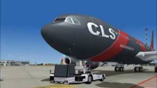 CLS COMERCIAL LEVEL SIMULATIONS AIRBUS A340500600 [upl. by Stanfill688]