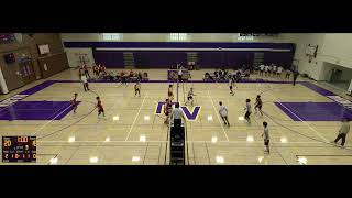 Monta Vista vs Burlingame High School Boys Varsity Volleyball [upl. by Eendys884]