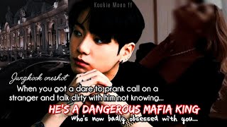 Jungkook ff  When You Got A Dare To Call On A Stranger And Talk Drty With Him Not Knowing Hes [upl. by Einahc]