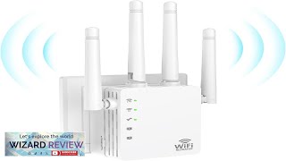 WiFi Extenders Signal Booster for Home Long Range Up to 12880 sq Review [upl. by Sosthena]