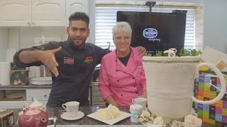 Cake World TV Ep 11  Marilyn Bawol  Kericho Gold Tea Cake  Chef Ali Mandhry [upl. by Nomrej316]