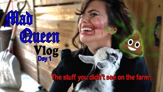 Mad Queen Vlog  Life on the Farm Day 1  Eliana Ghen [upl. by Karen]