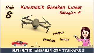 Video 1 Mat Tambahan KSSM Bab 8 Kinematik Gerakan Linear [upl. by Lamori]