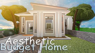 ROBLOX  Bloxburg  9k Aesthetic Budget Home  NO GAMEPASS [upl. by Flann]