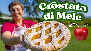 CROSTATA DI MELE Ricetta Facile  Fatto in Casa da Benedetta [upl. by Fotzsyzrk]