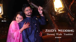 ZEEDS WEDDING  Devaraj Weds Yaazhini 27112024 [upl. by Llirret347]