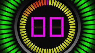 TOP countdown timer 10 sec v 138 clock with sound effects and voice HD █▬█ █ ▀█▀ [upl. by Keeley]