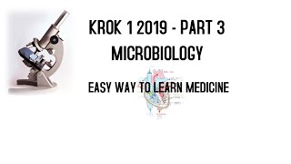 Krok 1 2019 Part  3  Microbiology [upl. by Hatch]