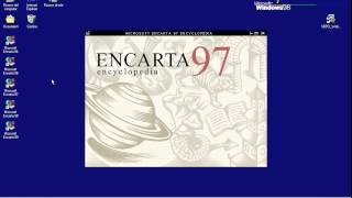 OLD PC Microsoft Enciclopedia Encarta 1997  Intro [upl. by Yesac952]