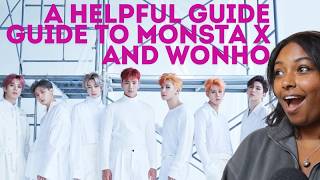 MONSTA X REACTION THEEY ARE EVERYTHINGGGG A HELPFUL GUIDE TO MONSTA X AND WONHO BY LIKEOOHAAH [upl. by Kooima]