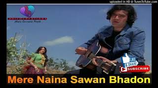 Mere Naina Sawan Bhadon  Mehbooba movie  Rajesh Khanna amp Hema Malini  Kishore Kumar  Old hits [upl. by Culbert]