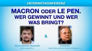 Macron oder Le Pen Wer gewinnt und wer was bringt mit Fremann und Wjatscheslaw Seewald [upl. by Jonina286]