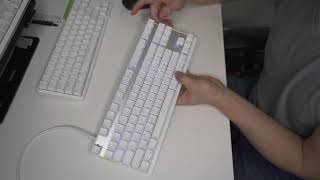 Keyboard Review MOTOSPEED CK82 Compact Mechanical Keyboard Blue Switch [upl. by Lenoj20]