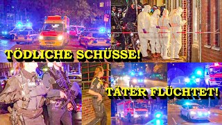 TÖDLICHE SCHÜSSE IN WOHNHAUS  REICHER UNTERNEHMER ERSCHOSSEN   POLIZEI HAMBURG IM GROSSEINSATZ [upl. by Witcher714]