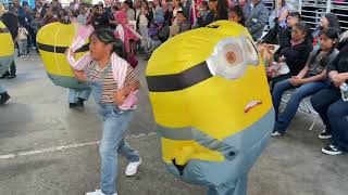 BAILE DE LOS MINIONS EN SAN ANDRES YAA 2024 [upl. by Anifled]