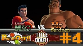 Lets Play PunchOut Wii Blind  4  Enter Sandman [upl. by Airahcaz]