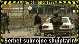 Momenti kur sulmohet shqiptari ne veri te Mitrovices  Tetor 1999 [upl. by Airtap]