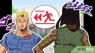 WikiHow How to Avoid Confrontation by Thunder McQueen【JoJo Stone Ocean】 [upl. by Maurizia164]