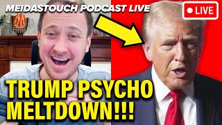 LIVE Trump GOES FULL PSYCHO as His World IMPLODES [upl. by Aerbua617]