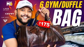 6 Best Budget GYM Bags for MenTravel 🔥 Amazon Duffle Bag Haul Review 2024  ONE CHANCE [upl. by Unhsiv]