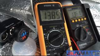 VST 3in1 12V24V Car Voltmeter [upl. by Adnauqal]