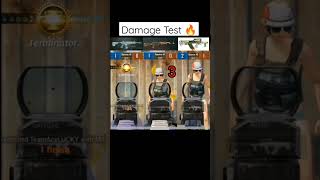 M416 vs AKM vs GROZA Damage Test in pubg mobile or bgmi india pubgmobile bgmi shorts viralvideo [upl. by Sihonn]