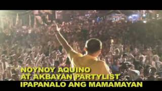 NoyNoy Aquino amp AKBAYAN Partylist TVC [upl. by Waylan]