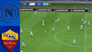 SSC Napoli vs AS Roma  Seria A 2425  Realistic FC 2425 Simulation Gameplay [upl. by Phelan52]